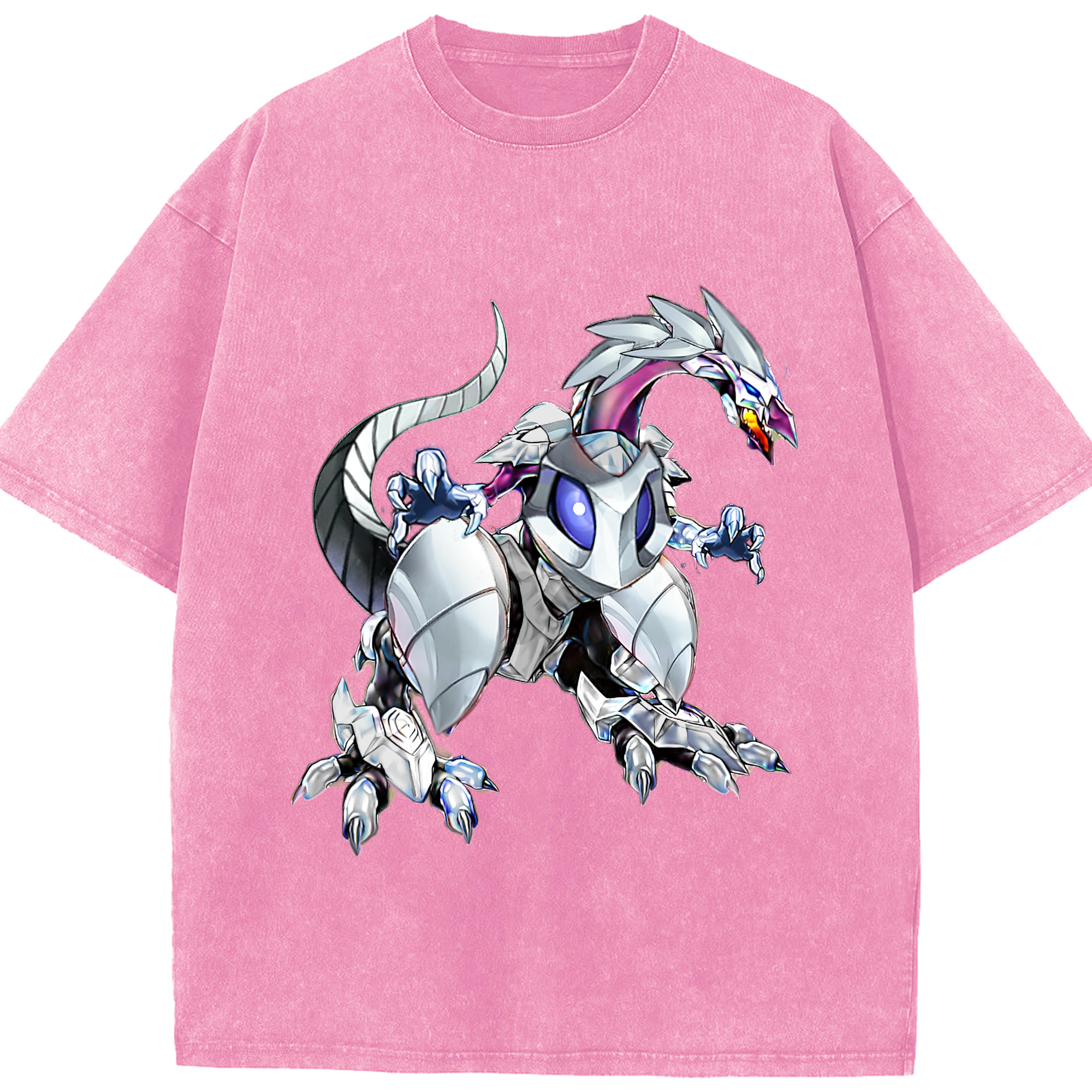 （画像用） 遊☆戯☆王 Yu-Gi-Oh! 綿100% ヴィンテージ風 半袖Tシャツ（フロントプリント）